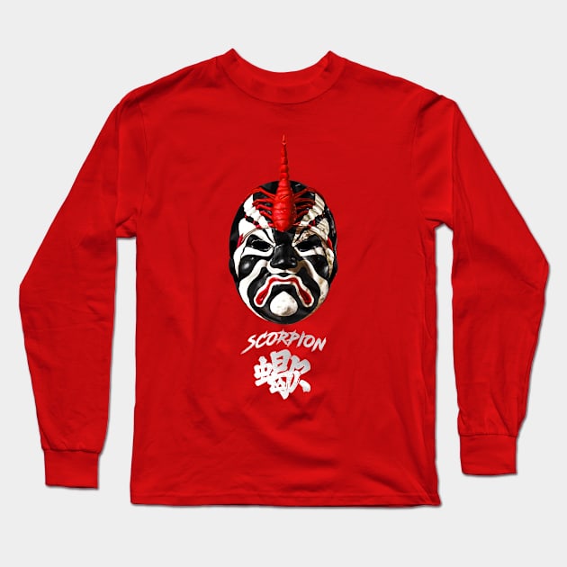 The Five Deadly Venoms - Scorpion Long Sleeve T-Shirt by Genbu